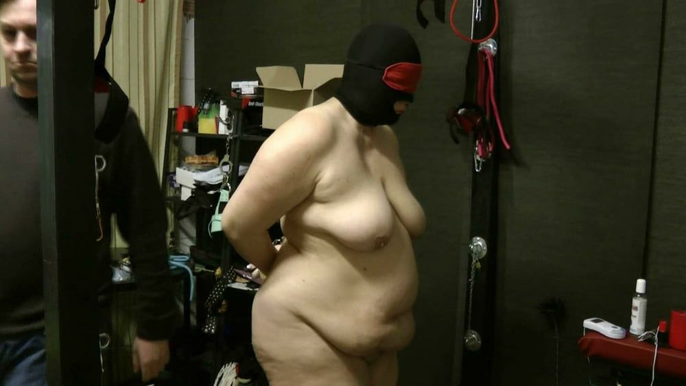 Masked slave with big tits #6