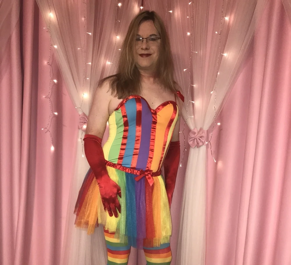 Joanie - Rainbow Bustier