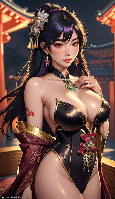 chinese temple (Ai models) #26