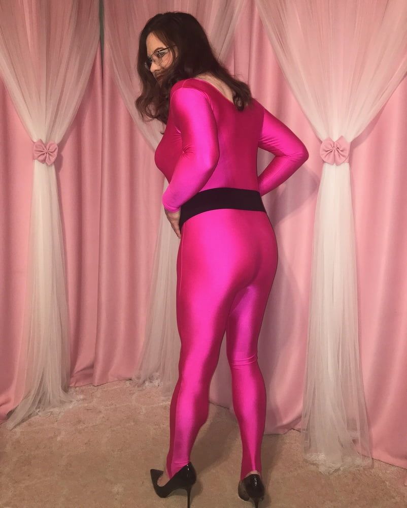 Joanie - Hot Pink Catsuit #5
