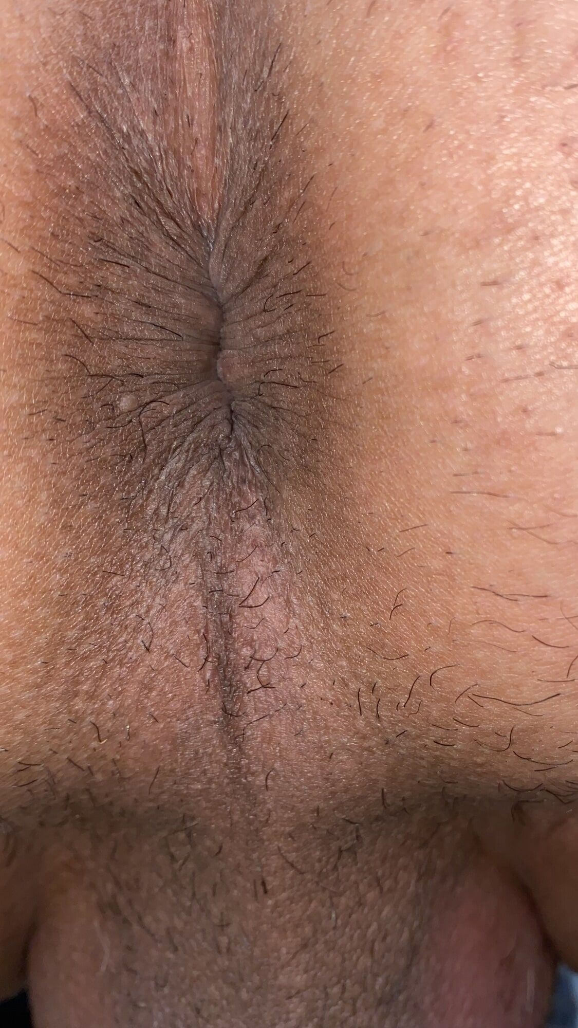 Close-up of a man's anus #44