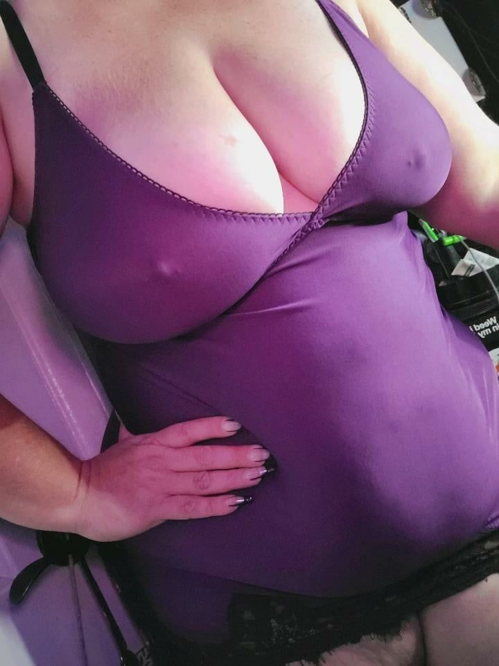 Sexy BBW in lingerie  #4