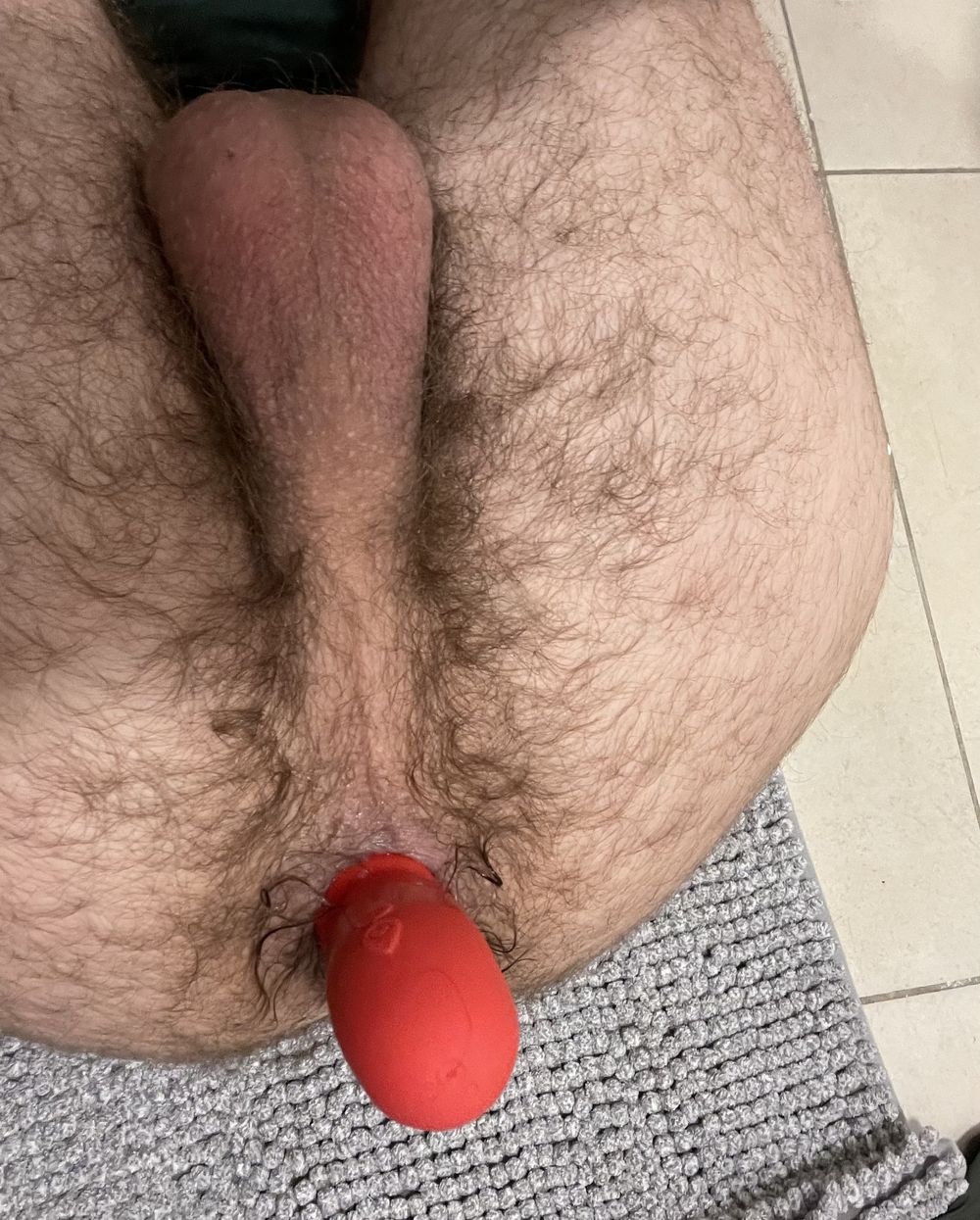 Vibrator inside my big ass #12