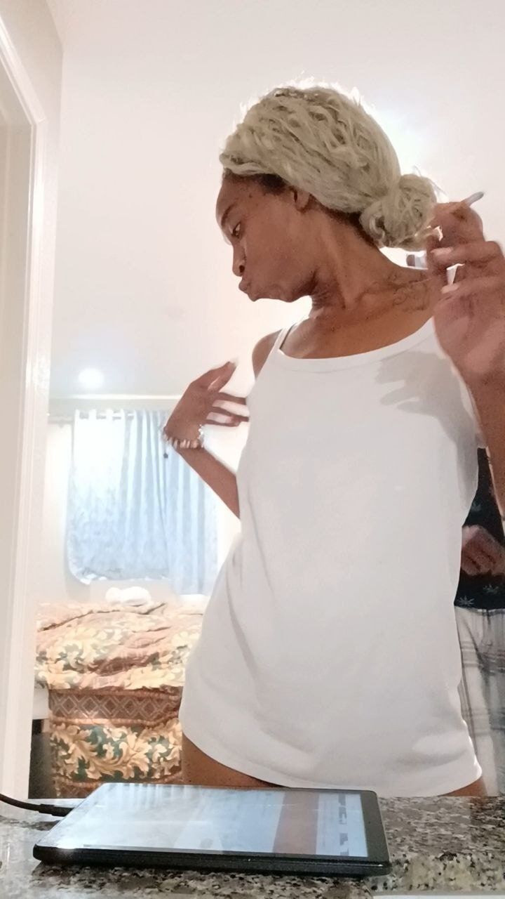 Σπιτικό Amatuer Ανοιχτόχρωμο Ebony Milf