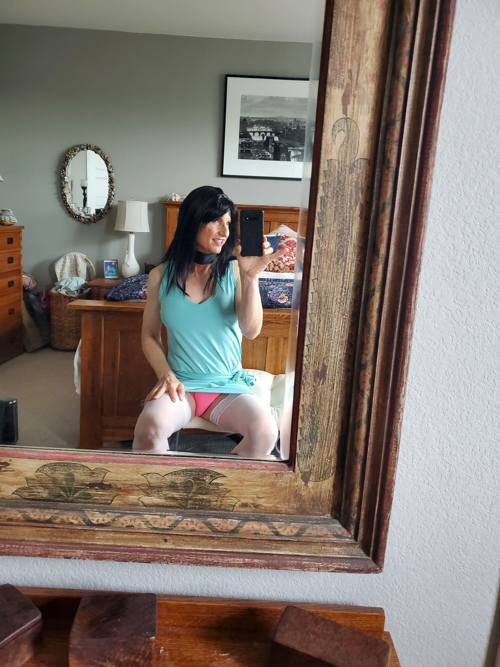 Blue dress three #2