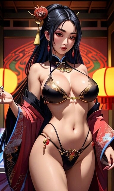 Chinese cute fantazy girl #40
