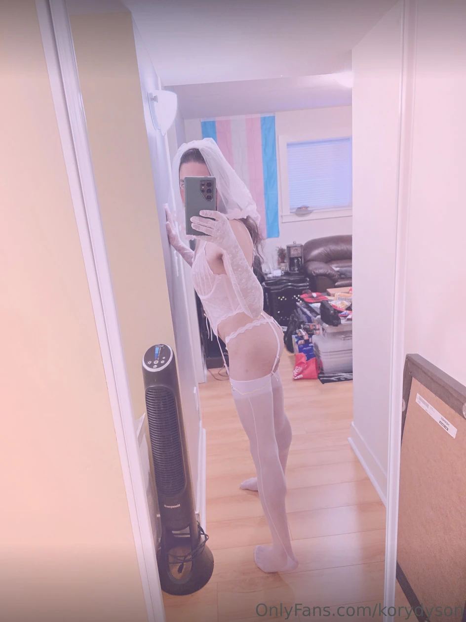 Pink Lace Sissy Bride