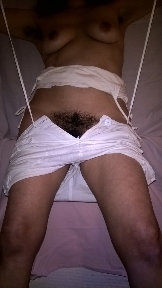 Too Tight Shorts For My Hairy Pussy #16