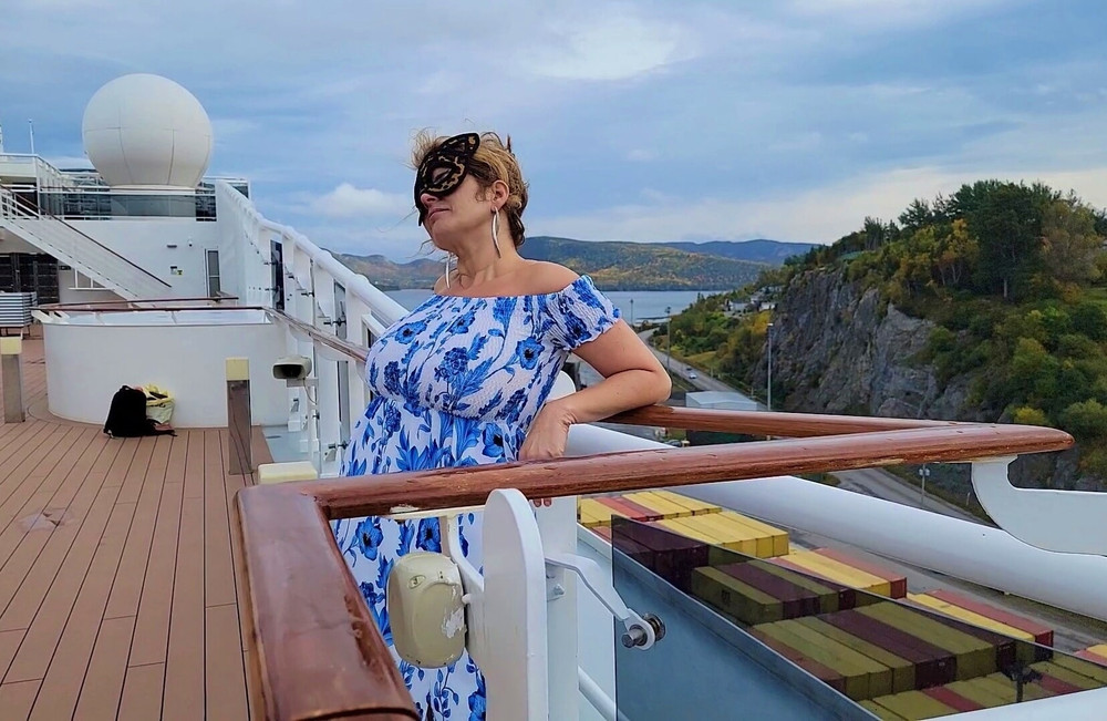 Swinger Big Tit MILF Wife Sucks Fucks and Jerks Big Cock #24