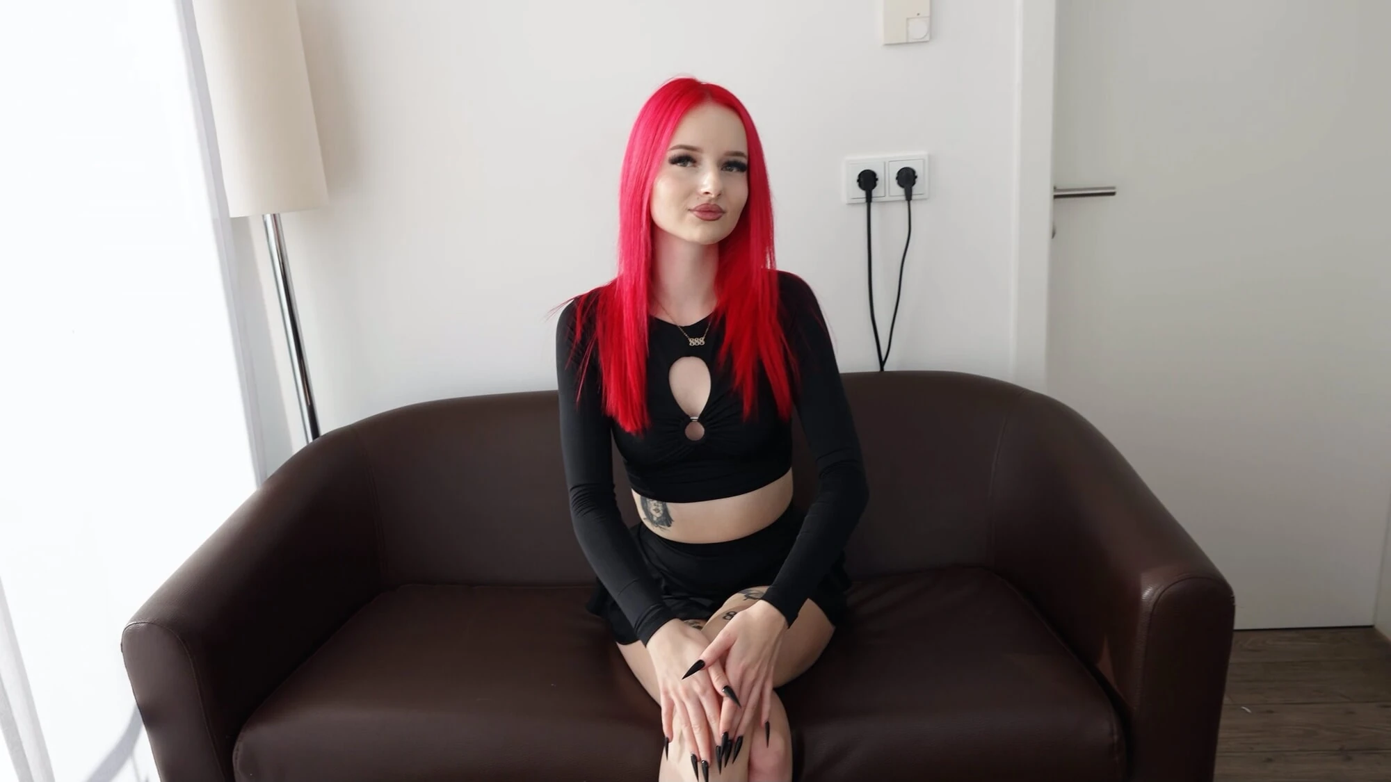 Redhead Skinne Teen Kim at First Time Casting Sex #12