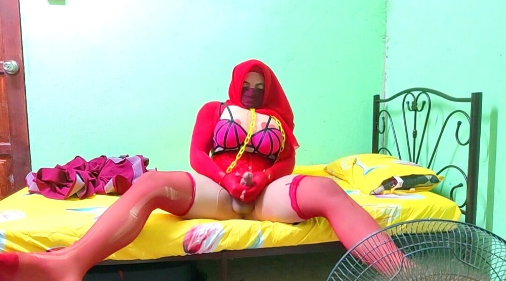 Latest Elisya niqab Hijab Hot!! power dick hard! masturbate! #3