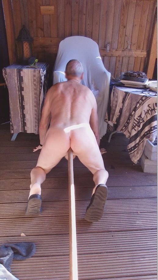 jerking with a pole in my ass #40
