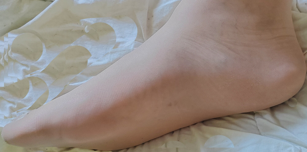 Some new beautiful photos with shiny nylon #5