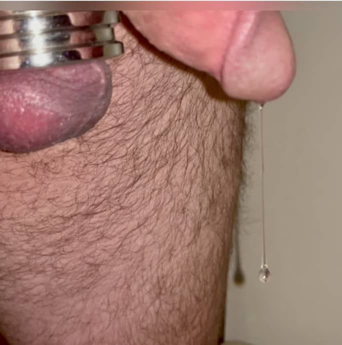 Precum and cum pics with me eating both #4