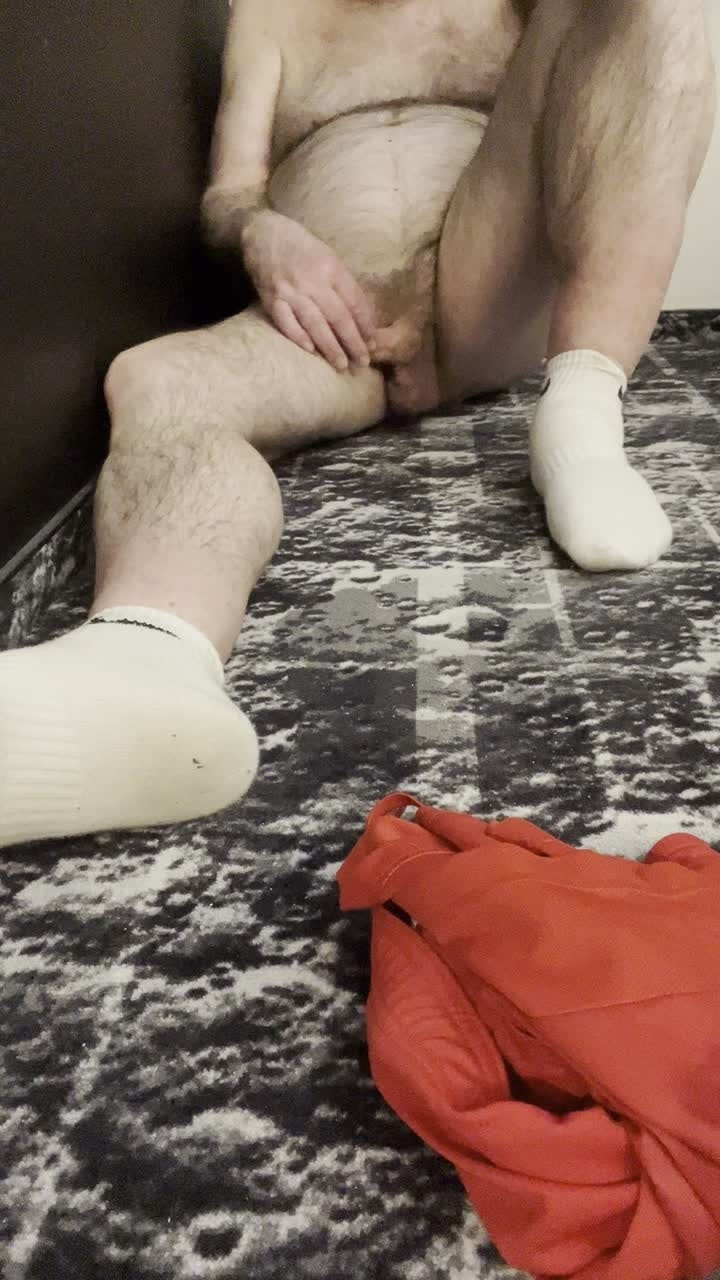 Coach Karl White Socks, Bare Feet Bare Balls 5835 #32