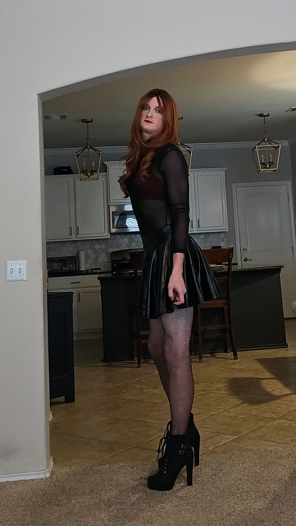 Redhead Sissy Kristina #5