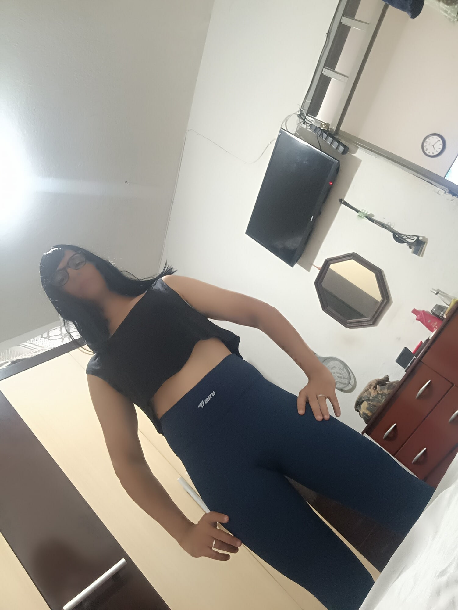 Sakura Nakamura Cute Legging Gym  #9