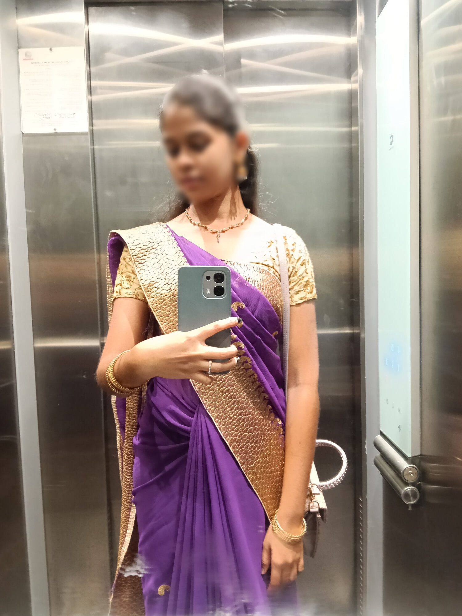 Slave Palak Showing Tiny Boobs, Hard Nipples