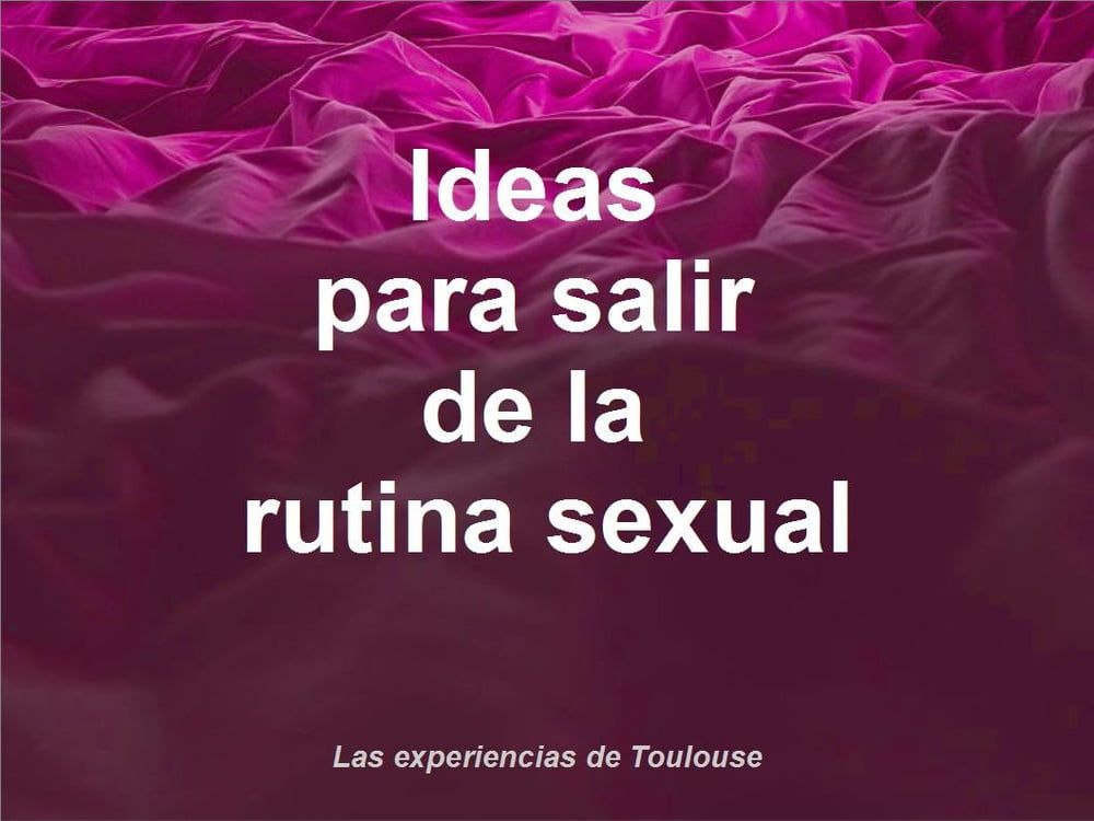 Ideas for sex