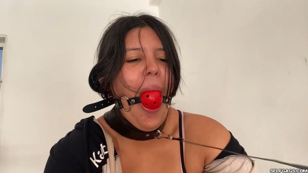 Bitchy Personal Trainer Turned BDSM Slave - Selfgags #22