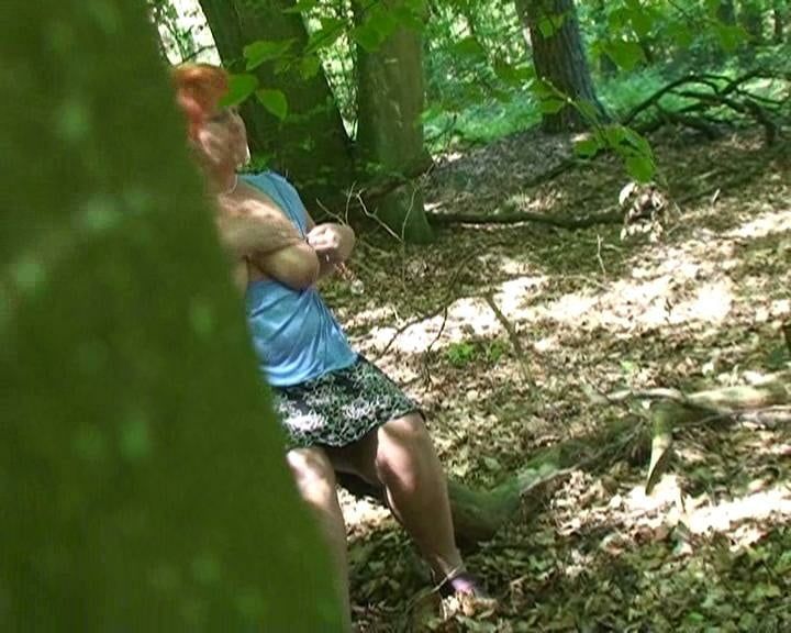 Voyeur - Masturbating In Forest #3