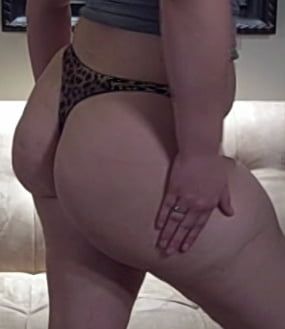 Big Ass PAWG in Sexy Little Thong Panties