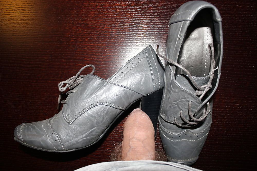 Oldfashion style shoes no cum #7