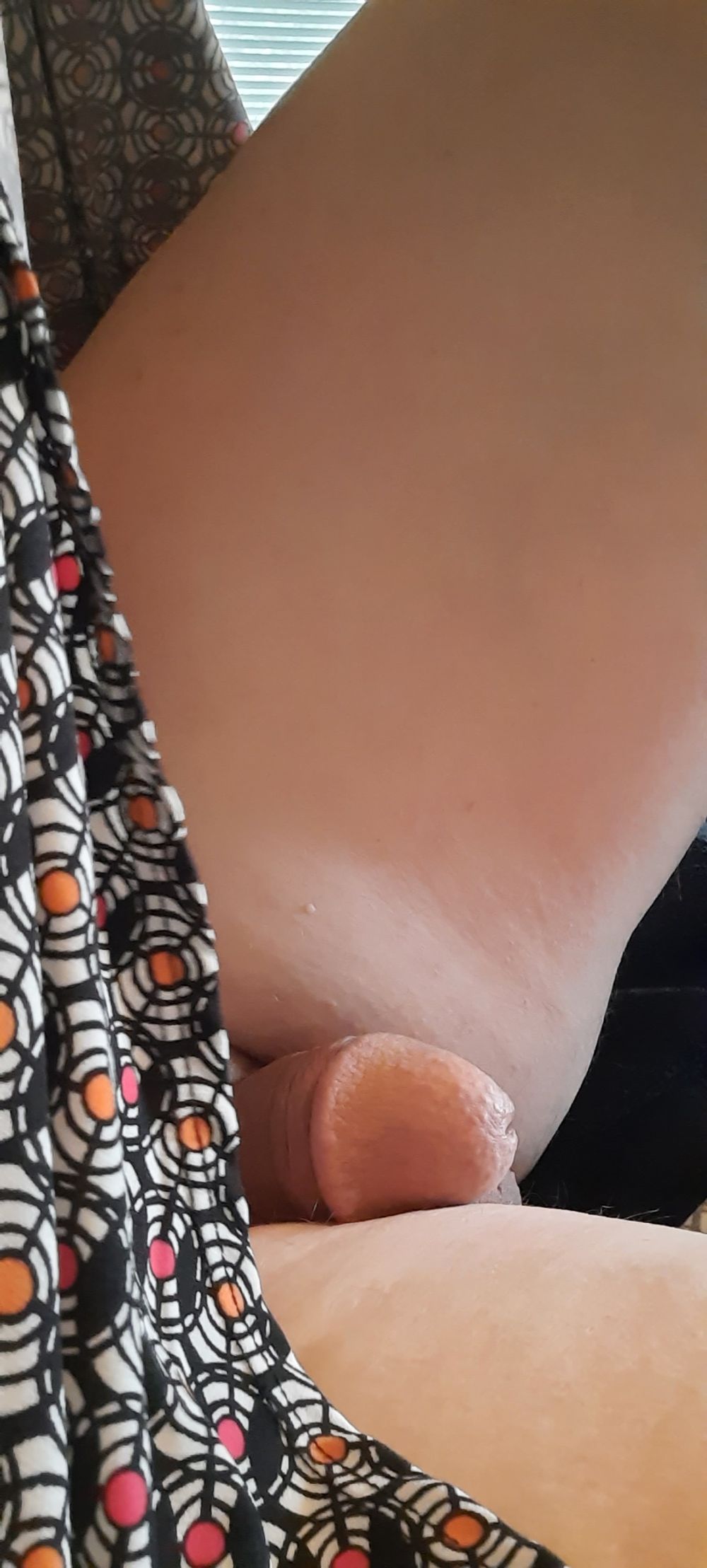 My small cock in panties 