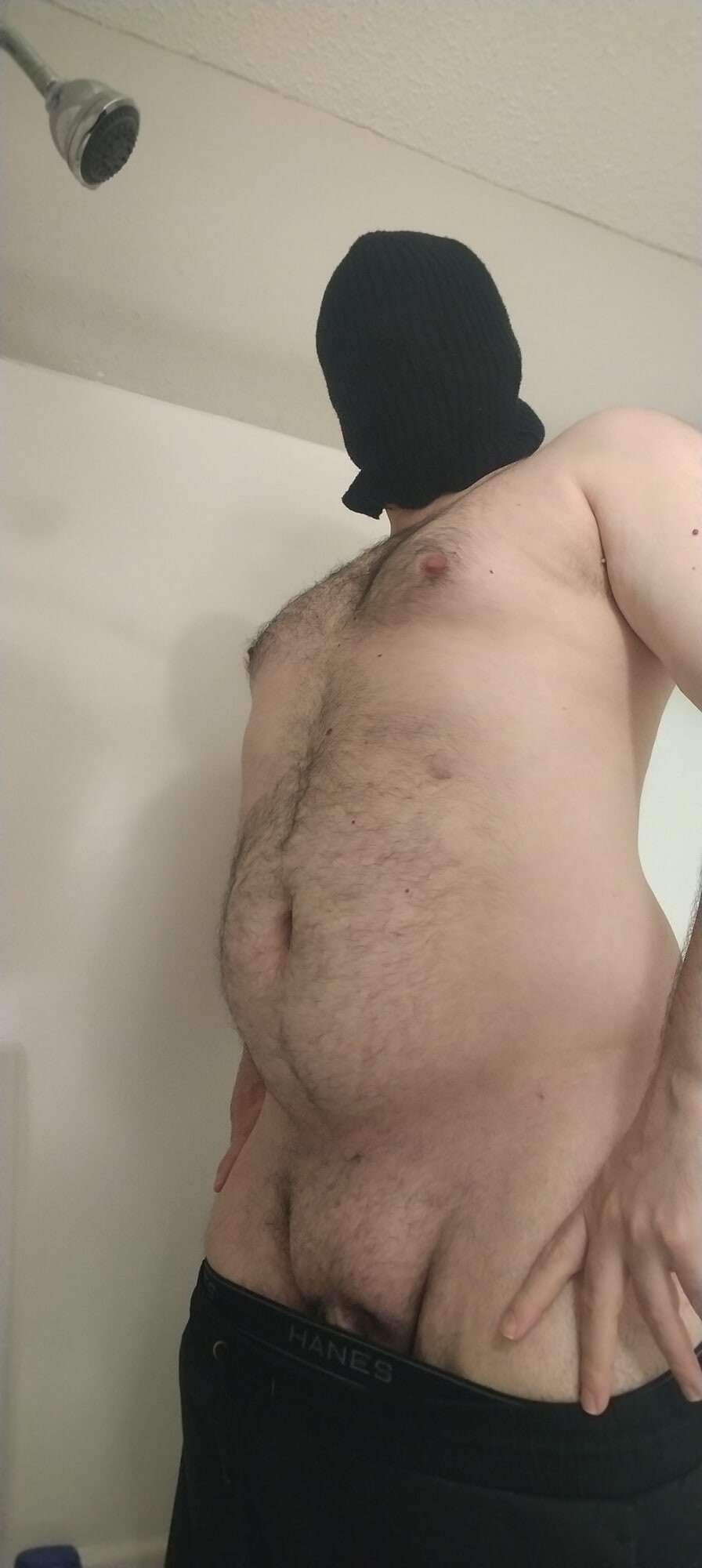 Me posing in the bathroom #8