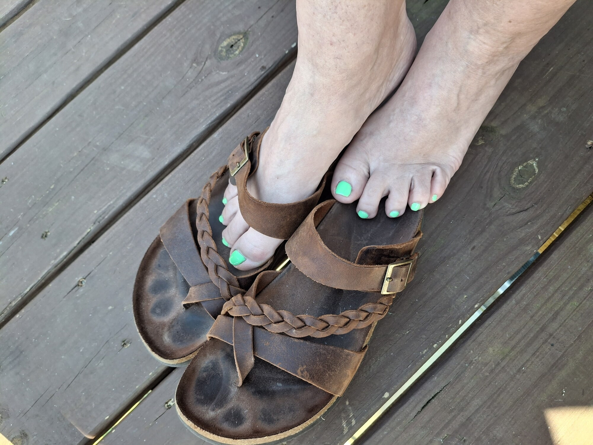 Cute little green toes #9