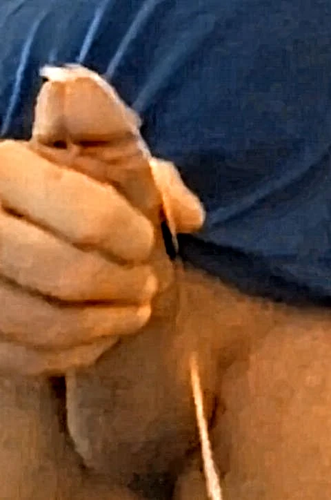 Grandpa cumming like a fountain  #2