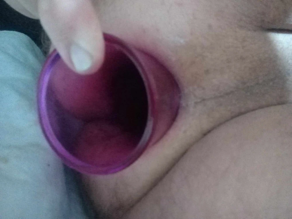 Anal fucking big dildo #2