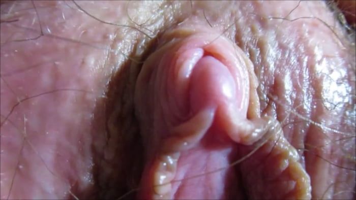 Big Hard Clit Close Up with Hairy Cunt #11