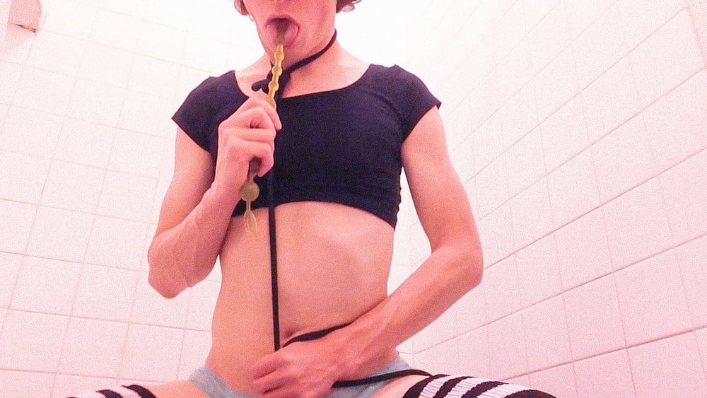 Horny bathroom photoshoot #17