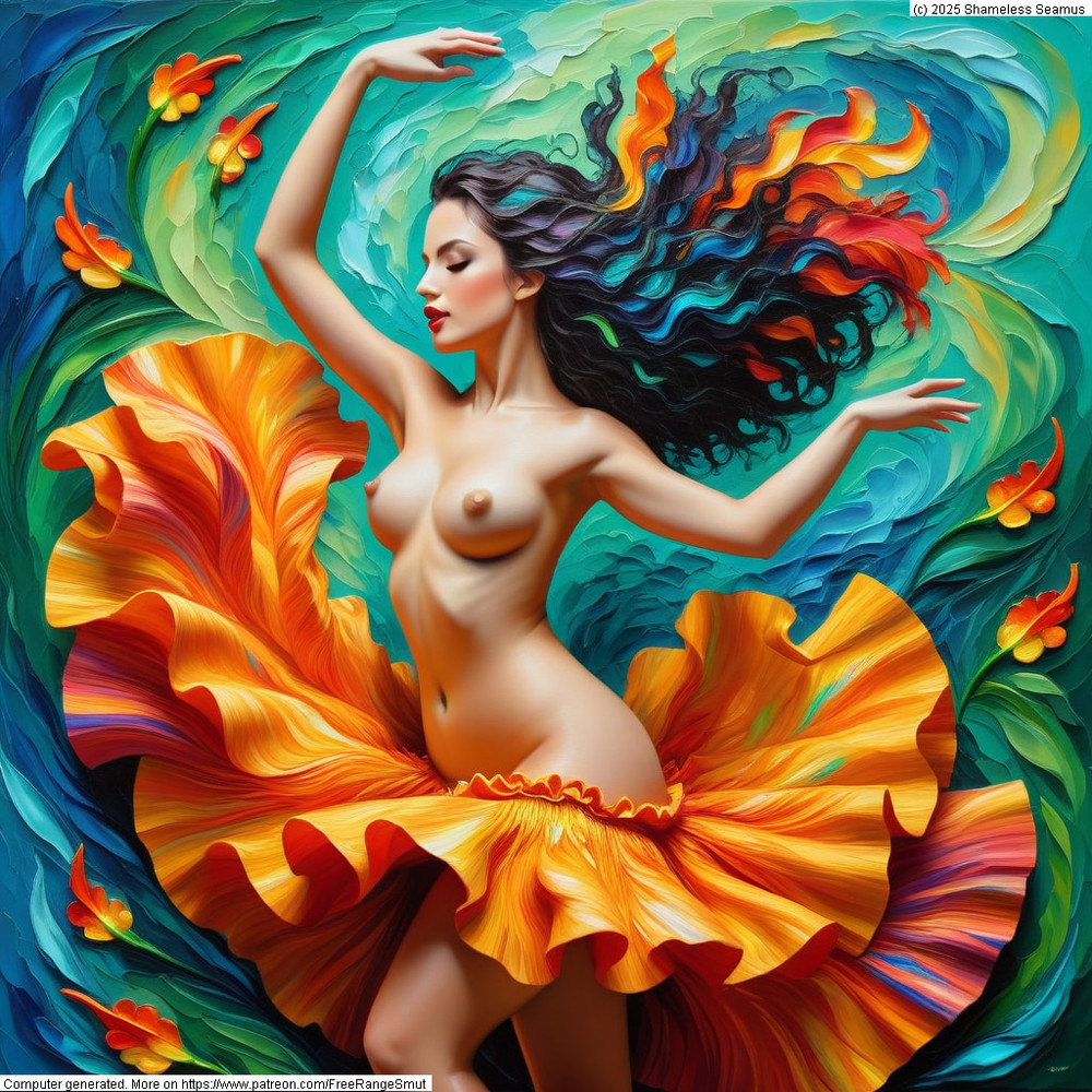 Nude Dancers on Reptilian Rave #30