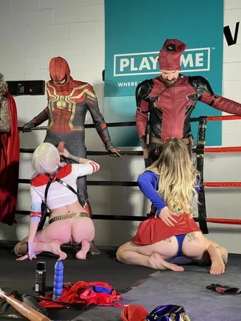 orgy behind the scenes superhero gangbang         