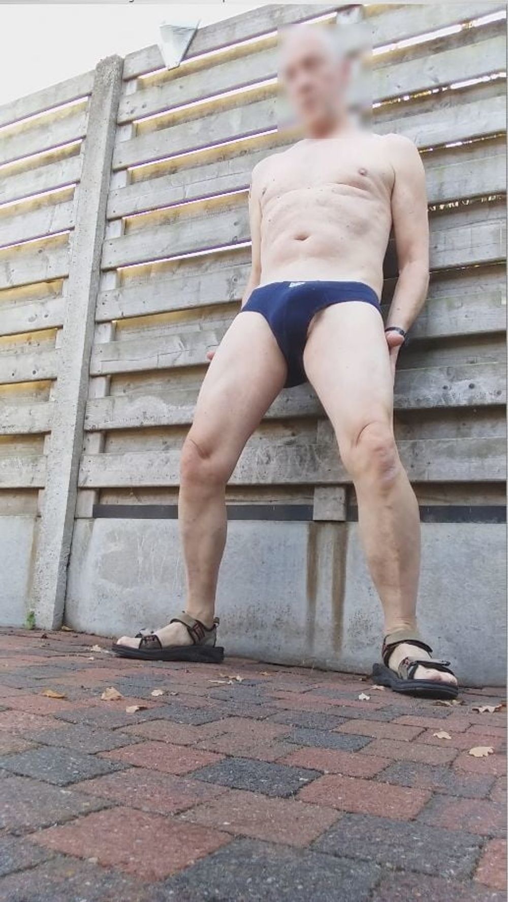 public outdoor brief jerking #30