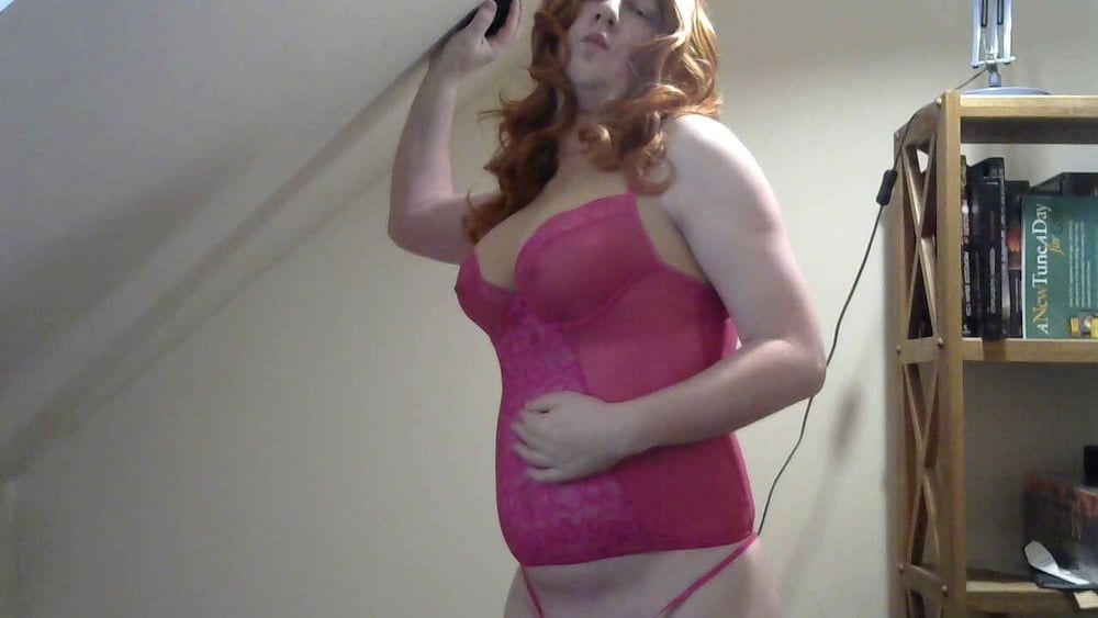 new tits in my pink xx