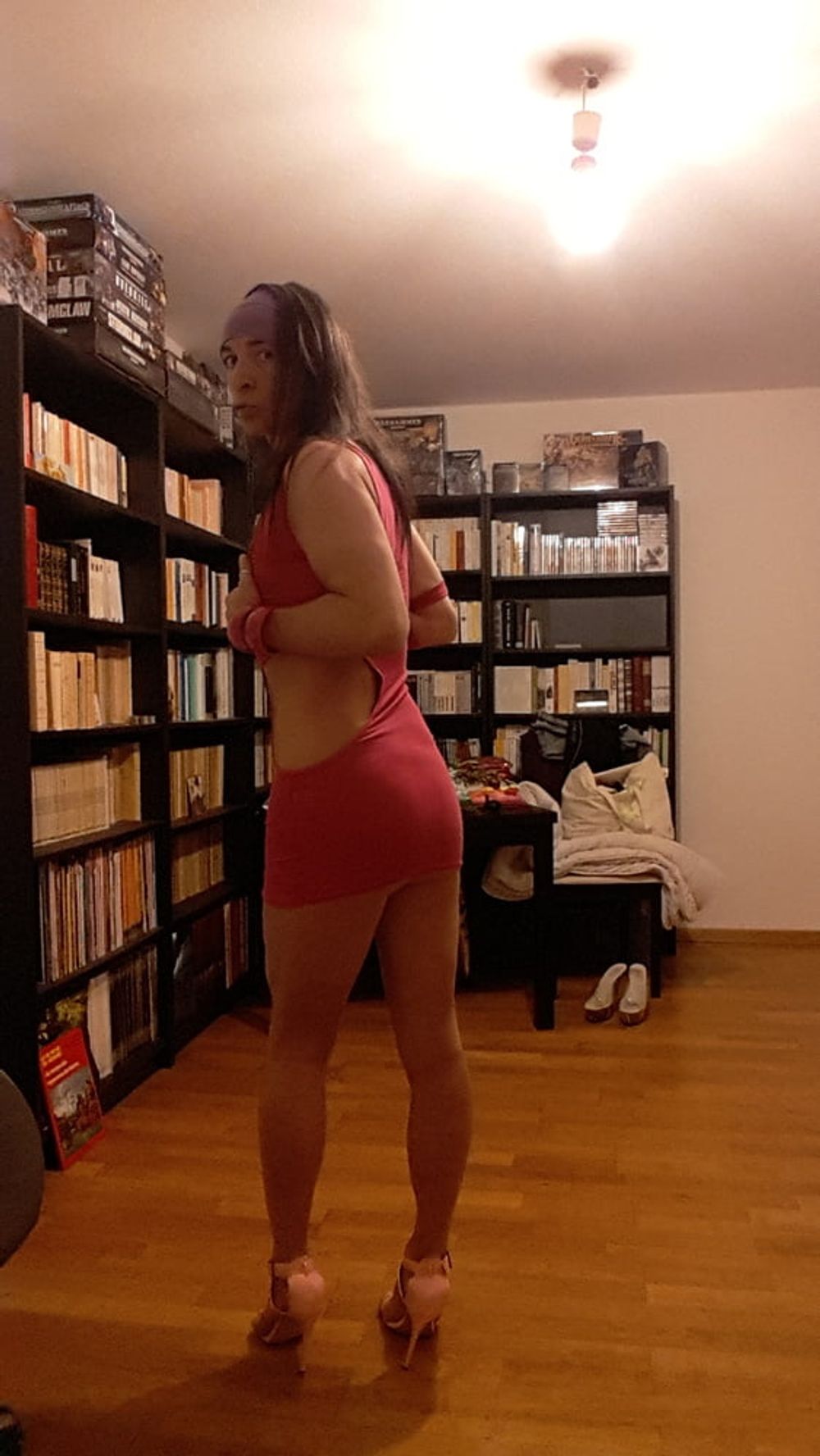 Tygra bitch in pink dress. #34