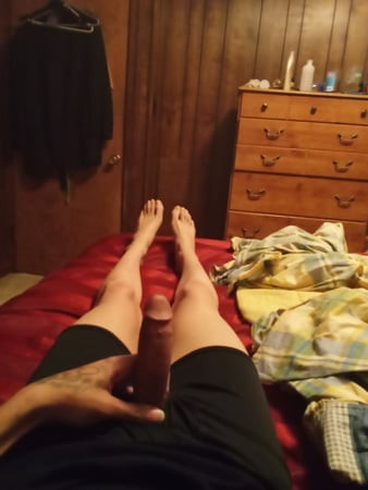 My legs and cock