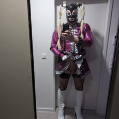 Masked Sissy Maid
