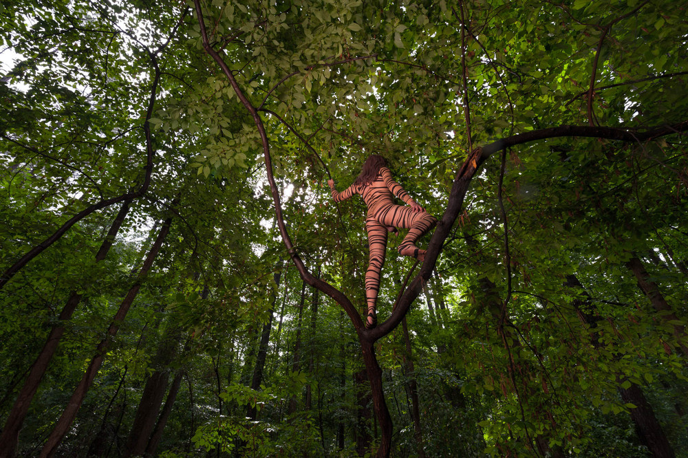 Uncut cock twink in the woods #10