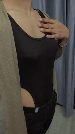 me in sexy bodysuit         