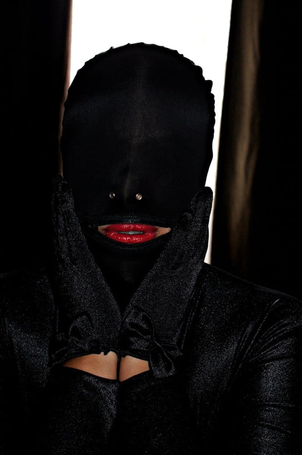 Hood and Red Lipstick #29