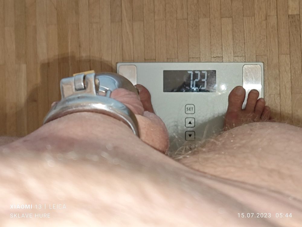 Weighing, Cagecheck, fuck with the plug on July 15th, 2023 #15