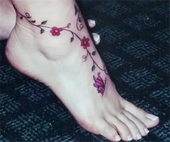Vote What Tattoo For My Feet  #11