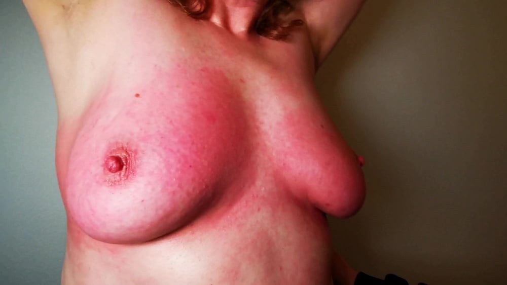 Hard slapping tits real red #26