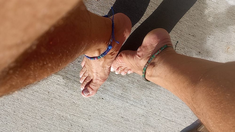 Showing off our feet #7