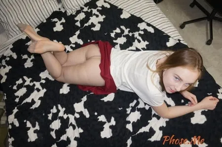 redhead preachers daughter after sunday school in pantyhose         