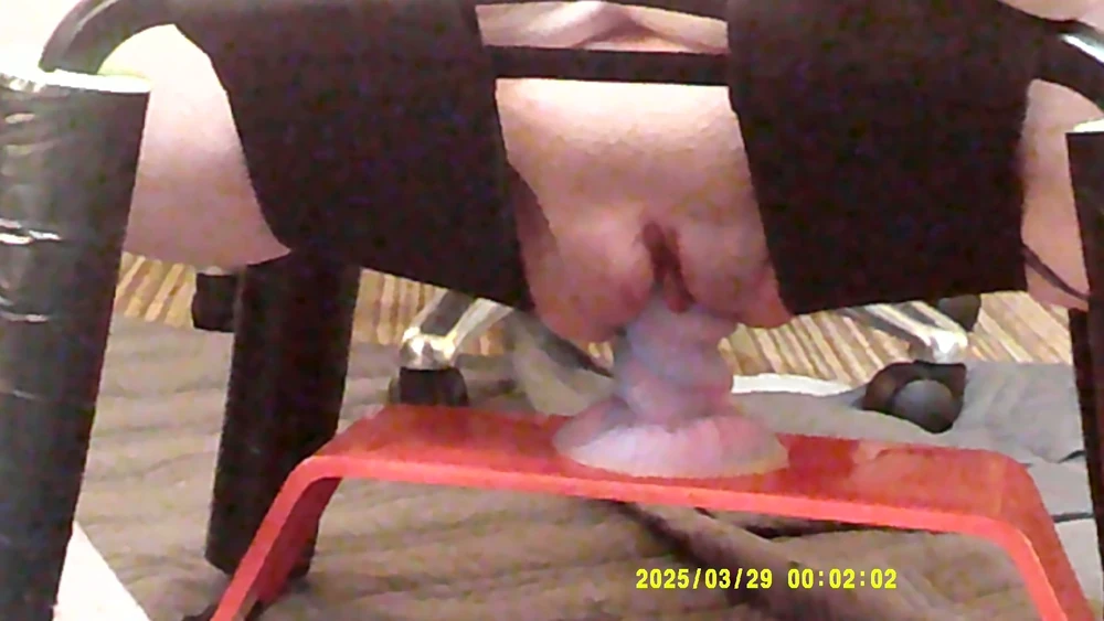pumped pussy cums on command for Dom during Electro training #39